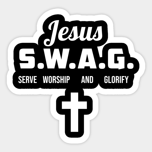 Jesus swag Jesus Believer Sticker TeePublic